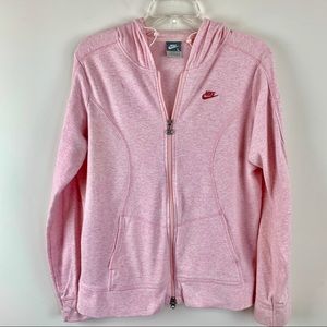 Nike Dual Zipper Slim Cut Logo Hoodie